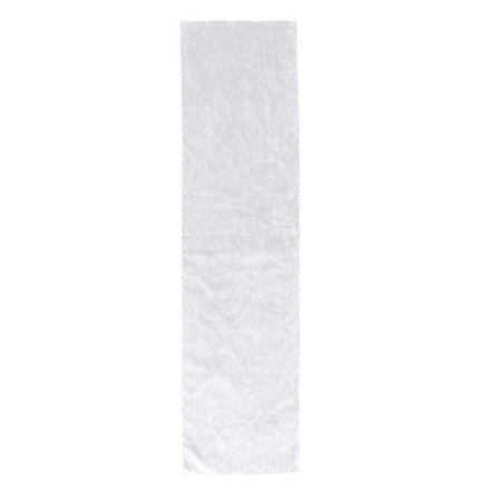 TOWELSOFT Premium Terry Velour fitnes Towel, 12 inch x 44 inch White Fitness-EV1411-WE